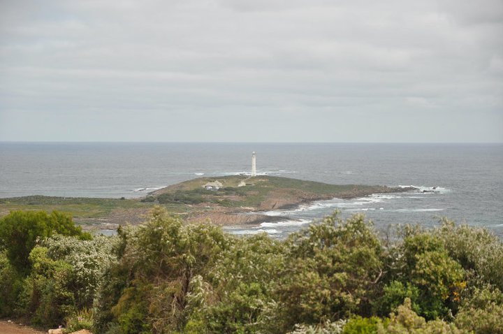 An Australian lighthouse in the distance