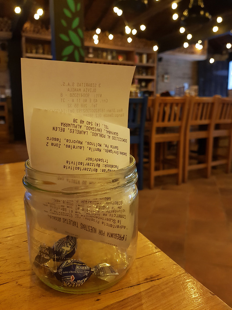 Tipping and money matters in Colombia