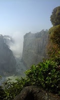 Picture of the Victoria Falls in Africa